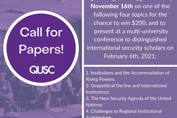 Call for Papers - QUSC