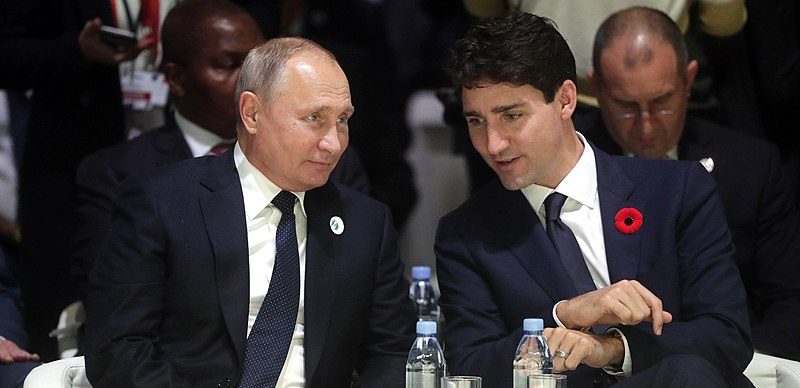 Putin et Trudeau